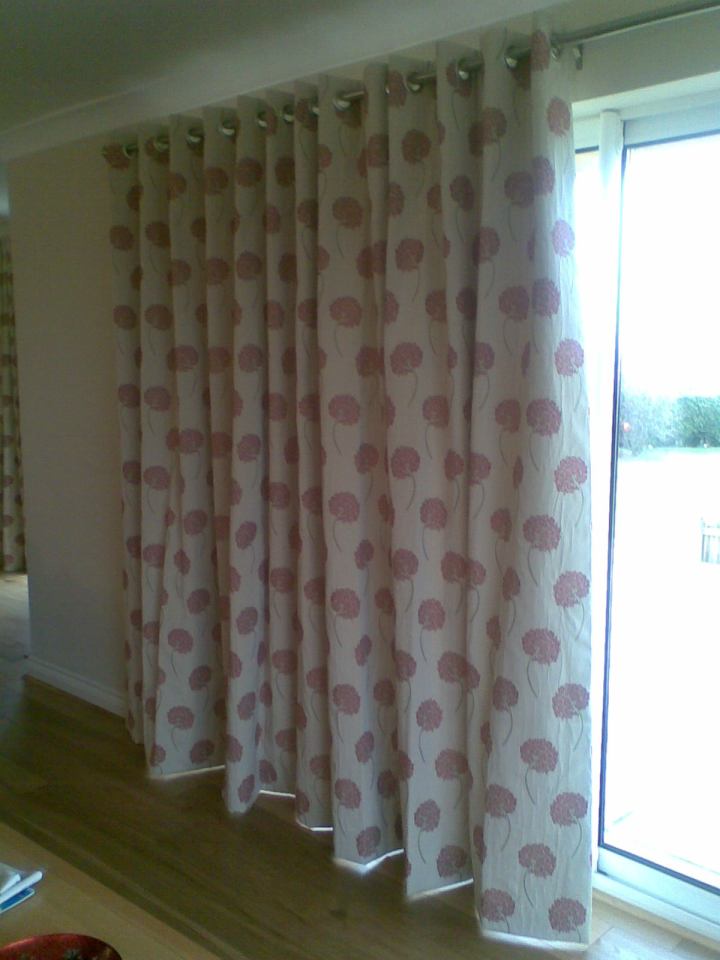 Eyelets at garden doors