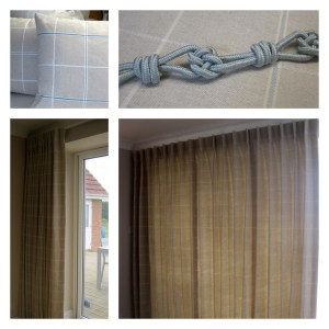 Bi-fold curtains